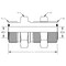 World Wide Fittings Male Flat Face O-Ring Bulkhead to Male Flat Face O-Ring Straight Union - With Locknu 4325X16X16LN - alternate 2